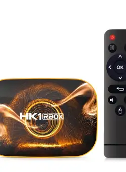 Resigilat Smart TV Box Mini PC Techstar® HK1 RBox, Android 10, 2GB + 16GB ROM, 4K HDR ,WiFi 5GHz, SPDIF, AV, RK3318