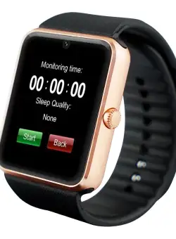 Resigilat Smartwatch U-Watch GT08 Bluetooth Auriu Compatibil SIM, MicroSD