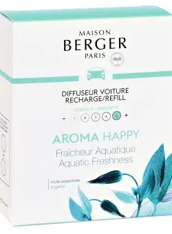 Rezerve ceramice odorizant masina Maison Berger Aroma Happy Fraicheur Aquatique 2 piese