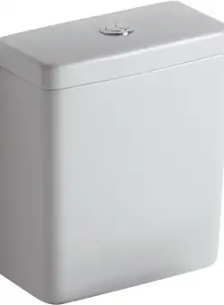 Rezervor Ideal Standard pentru vas wc pe pardoseala Connect Cube alimentare la baza alb