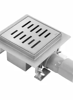 Rigola dus Line argintiu periat 12x12