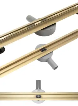 Rigola dus Rea Neo Slim Mirror Gold Pro 60