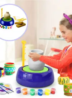 Roata Olarului, set olarit, jucarie educationala, creativa pentru copii 103