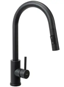 Robinet de bucătărie Rea Fresh black mat