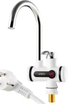 Robinet Electric cu incalzire instant pana la 60°C, 3000W, cu Afisaz Electronic DB