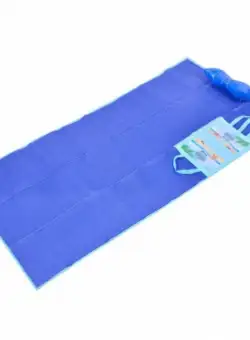 Rogojina pentru Plaja,cu Pernuta Gonflabila, 90 x 180 cm,ideal Plaje,Albastru si Roz,Camping,Gradina