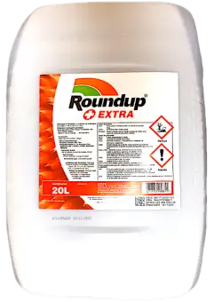 RoundUp Extra 20 L, erbicid total sistemic, post emergent, neselectiv, glifosat (buruieni monocotiledonate si dicotiledonate, anuale si perene)