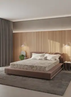 Saltea CONFORT cu arcuri, 80x190 cm, H 22 cm