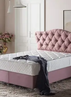 Saltea Daisy, Alb, 90x28x190 cm