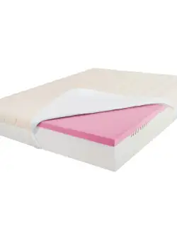 Saltea de pat Ortopedica , Bio Bumbac Reversibila, 26 cm, 120 x 190