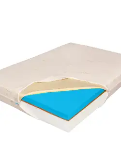 Saltea de Pat Ortopedica, Bio Cocos, Bio Bambus, 15+2+6 cm, 190x190