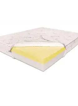 Saltea de Pat Ortopedica, Family Hybrid, Bio Bambus, Memory HD, 12+8+2, 130x190, Fara Arcuri