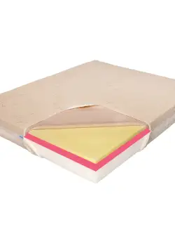 Saltea de pat Ortopedica Memory Hd 15+6+3+1, Bio Bumbac Trio Hotel Range, fara arcuri, 120x200