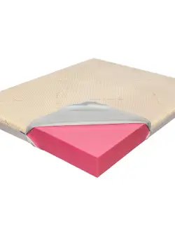 Saltea de pat Super Ortopedica Air, Bio Bumbac Cooler, Fata vara iarna, fara arcuri, 160x190 cm