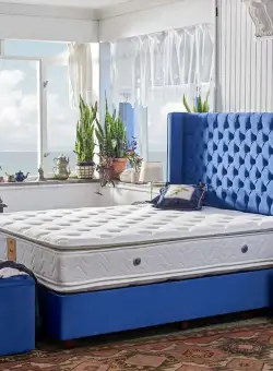 Saltea Dream, Alb, 200x34x200 cm