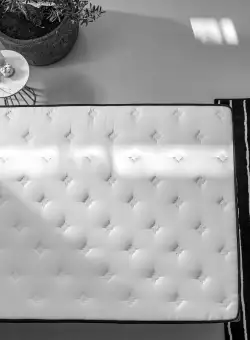 Saltea Greypedic, Alb, 100x27x200 cm