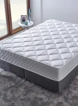 Saltea Hybrid, Alb, 160x26x200 cm