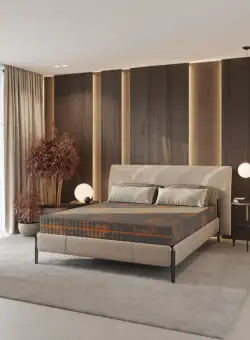 Saltea ORANGE SPORT 100x200 cm, H 20 cm, spuma