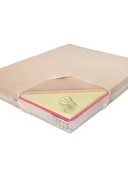 Saltea pat Ortopedica, Arcuri Pocket, 180x200 - Bio Bumbac Air, Memory HD, 5+12+6+3, Hotel Range