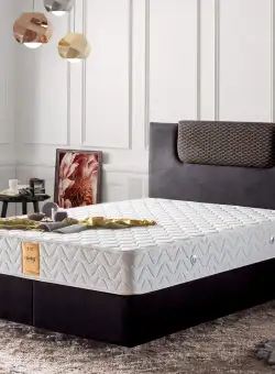 Saltea Spring, Alb, 180x26x200 cm