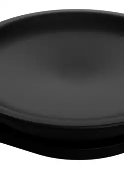 Savoniera cu suport de perete Bemeta Galla negru