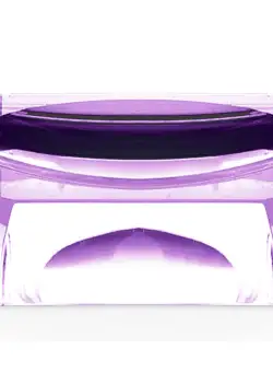 Savoniera Decor Walther Kristall KR STS 12x12cm violet