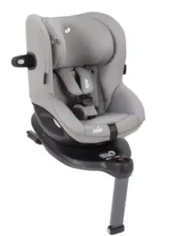 Scaun auto Joie i-Spin 360° E Gray Flannel, 61 cm - 105 cm, 4 luni -4 ani, 0-19 kg (Gri)