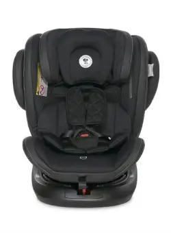 Scaun auto Lorelli Aviator, Isofix, 0-36 Kg, rotativ 360 grade, suport moale spate si sezut, perna lombara, Negru