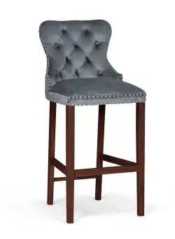 Scaun Bar Madame Gri Inchis/Nuc BL14