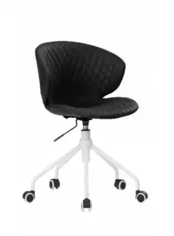 Scaun birou ergonomic COVER ERGO, rotativ, ajustabil, negru, 40x49x76 83 cm