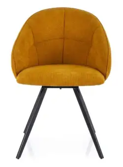 Scaun Capri Vardo mustariu66/negru