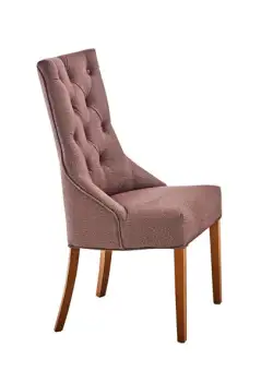 Scaun Carla Capitonat Wooly 11 Smoke, 55 Cm