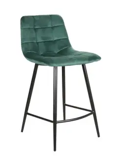 Scaun de bar Mila H2 Verde – h87 cm