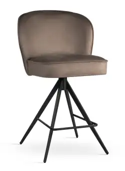 Scaun de bar rotativ Aine Supreme Twist L 70 cm