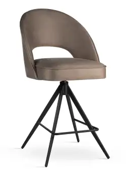 Scaun de bar rotativ Ponte Supreme Twist M 60 cm