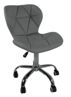 Scaun de birou Argus piele ecologica gri