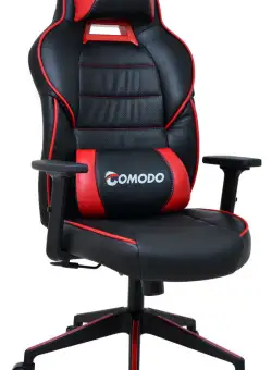 Scaun de Birou Comodo, Roșu, 72 x 132 x 50 cm