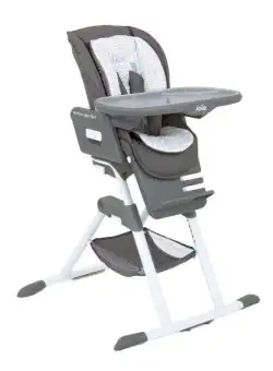 Scaun de masa Joie Mimzy Spin 3 in 1 Tile, 0-15 kg, 0-3 ani (Gri/Alb)
