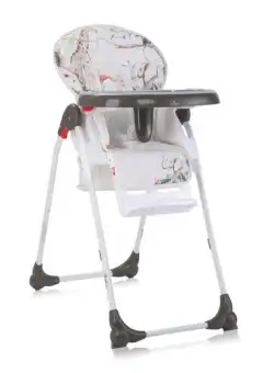 Scaun de masa Lorelli Dulce, reglabil, White Africa