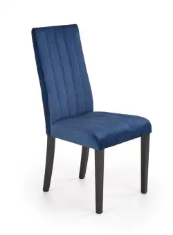 Scaun Diego 2 velvet albastru