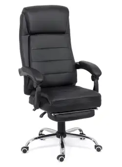 Scaun directorial cu suport de picioare OFF 425 negru