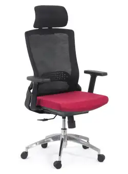 Scaun ergonomic cu brate reglabile SYYT 9504 rosu