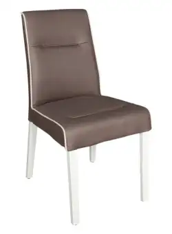 Scaun Fiona, Gri Argintiu Si Alb, 46.5 x 64 x 91 Cm