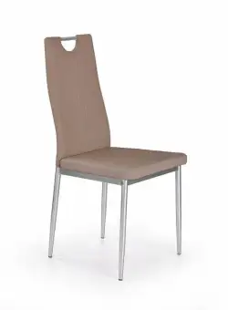 Scaun K202 piele ecologica cappucino