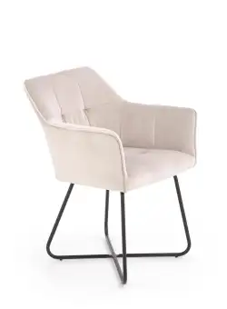 Scaun K377 velvet bej