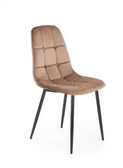 Scaun K417 velvet bej