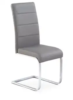 Scaun K85 piele ecologica gri