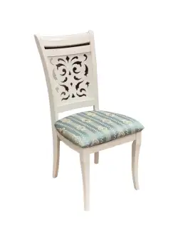 SCAUN LEMN CREM DECO 2