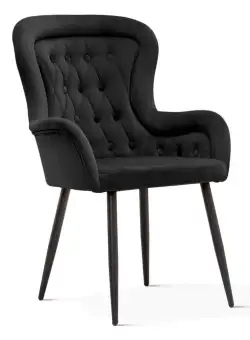 Scaun Paris negru – H94 cm