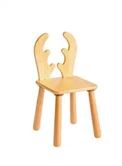 Scaun pentru Copii Deer, Stejar, 28 x 32 x 28 cm